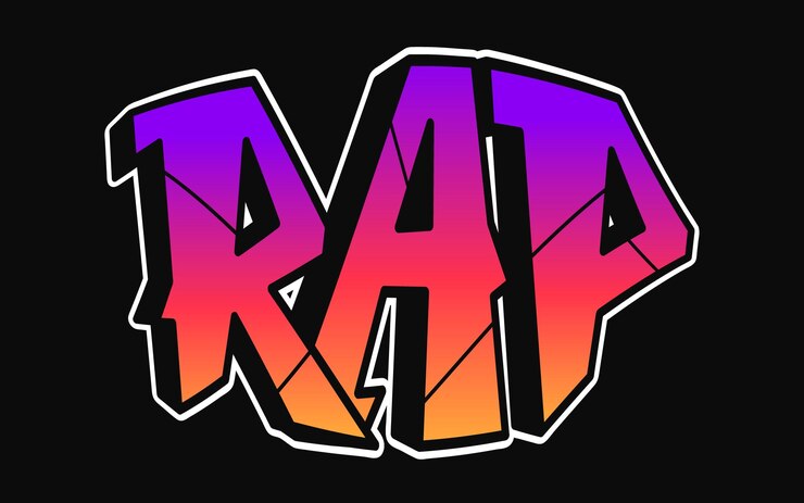 Rap letras de una sola palabra estilo graffiti