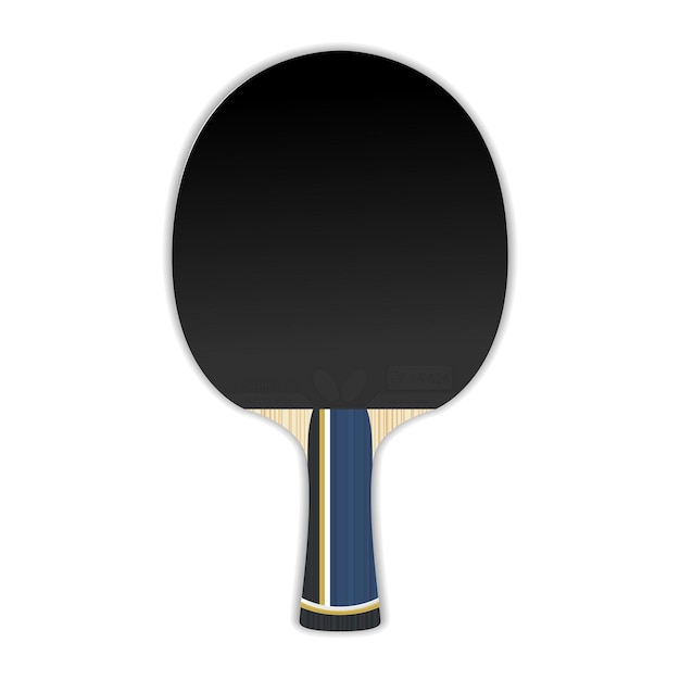 Raqueta de tenis realista Raquetas para tenis de mesa Ping pong Butterfly Company Dignics 05 Equipo deportivo profesional ITTF Goma superpuesta negra Lado protector