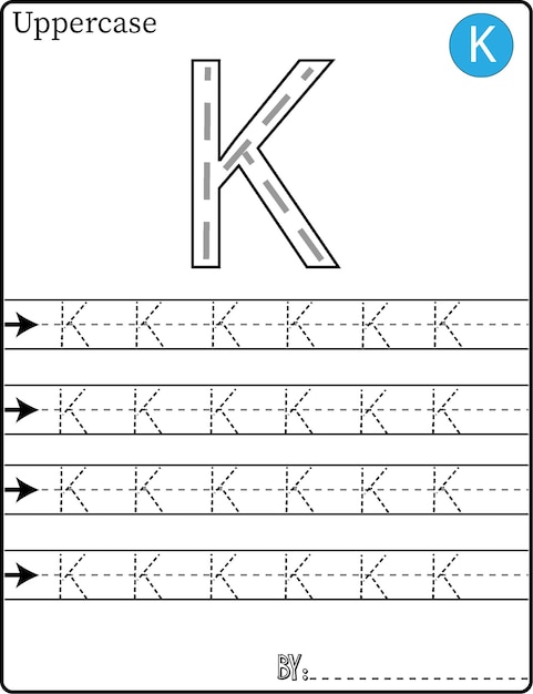 RASTREO DE LAS LETRAS DEL ALFABETO PASO A PASO AZ Escribe la letra Alfabeto Lección de escritura para niños