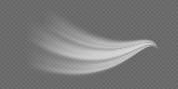 El rastro brillante de la velocidad y la luz