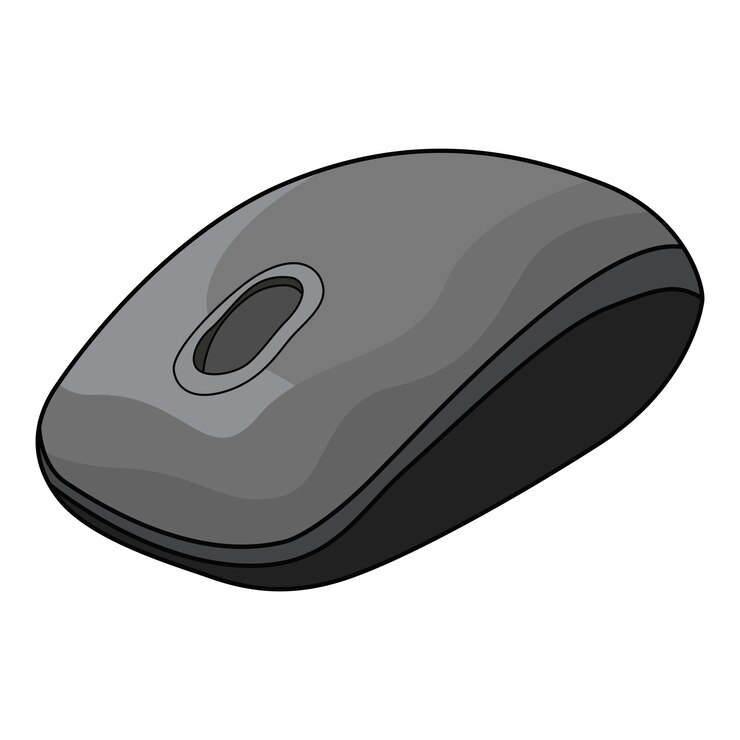 Vector ratón de computadora