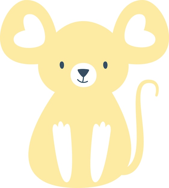 Ratón Sentado Animal