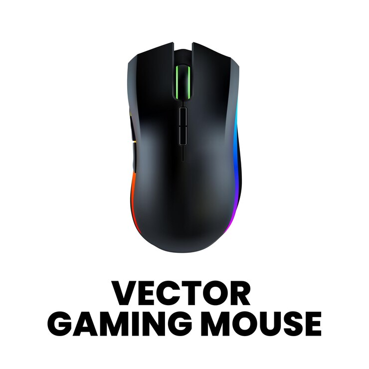 Vector ratón vectorial ratón para juegos vectorial