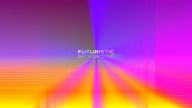 Raya de diseño de portada futurista de los años 80 retro vibrante fondo de tema de regreso al futuro