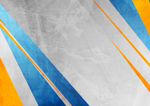 Las rayas abstractas del concepto de grunge son el fondo vectorial
