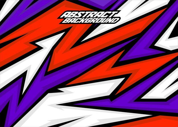Rayas abstractas de fondo de carreras con blackdeep riverferrariand blanco vector libre