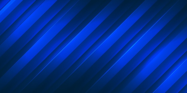 Vector rayas azules degradados con fondo oscuro