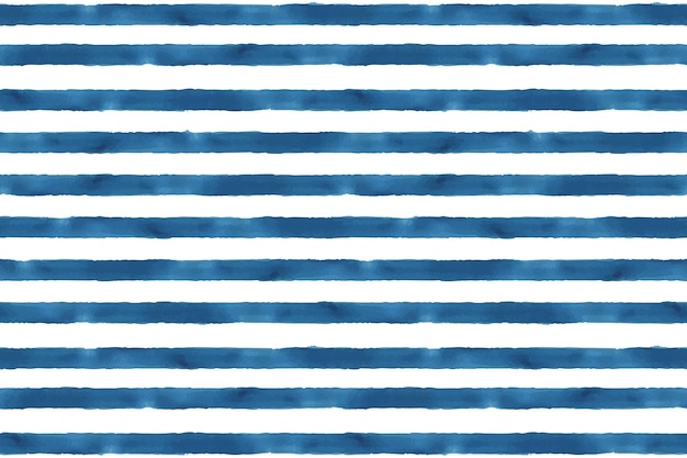 Las rayas azules turquesas, las pinceladas, las acuarelas náuticas, las ilustraciones dibujadas a mano de manera infantil.