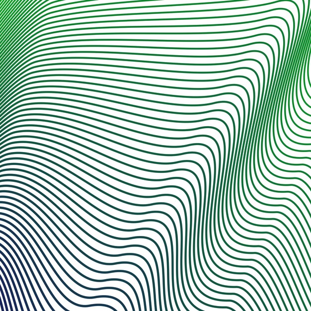 Las rayas azules y verdes son un patrón de línea de fondo abstracto
