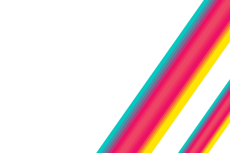 Vector rayas coloridas para presentaciones y diseños abstractos