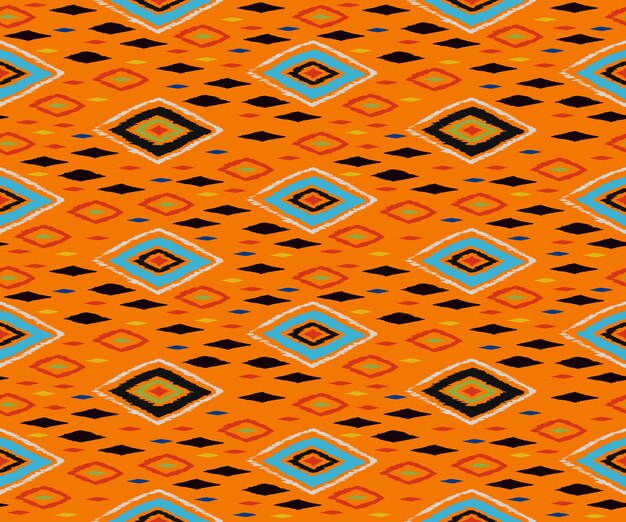 Vector rayas diagonales ikat. patrón de zigzag sin costuras. ilustración abstracta geométrica del chevron, papel pintado. textura de vector étnico tribal. estilo azteca. bordado popular. alfombra india, escandinava, africana.