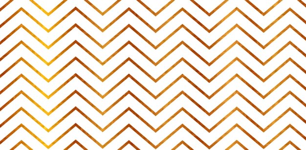 rayas doradas líneas de contorno en zigzag