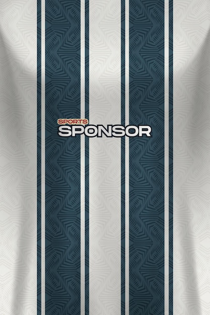 Rayas de fondo vectorial para camiseta deportiva Sublimación de tela Textura de patrón textil