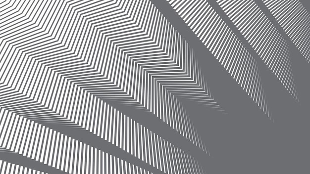 Rayas grises líneas curvas en zigzag fondo abstracto para telón de fondo o estilo de tela