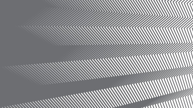 Rayas grises líneas curvas en zigzag fondo abstracto para telón de fondo o estilo de tela