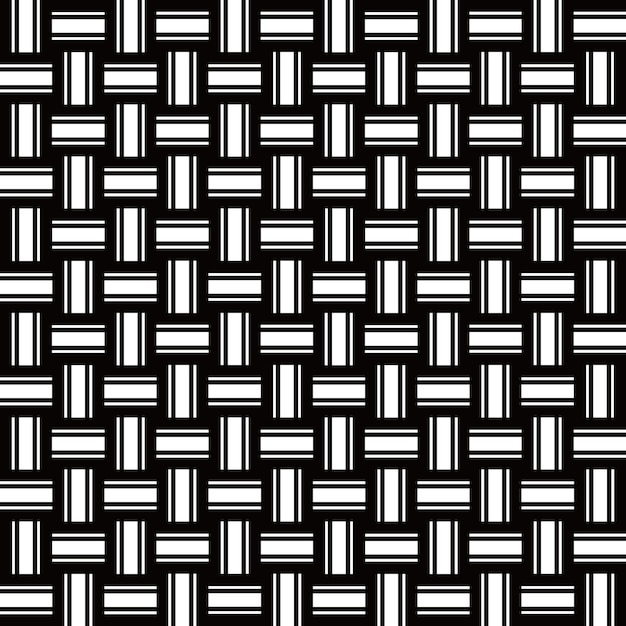 Rayas de lino abstractas Vector patrón geométrico sin costuras Look de punto mínimo Colores de moda de moda