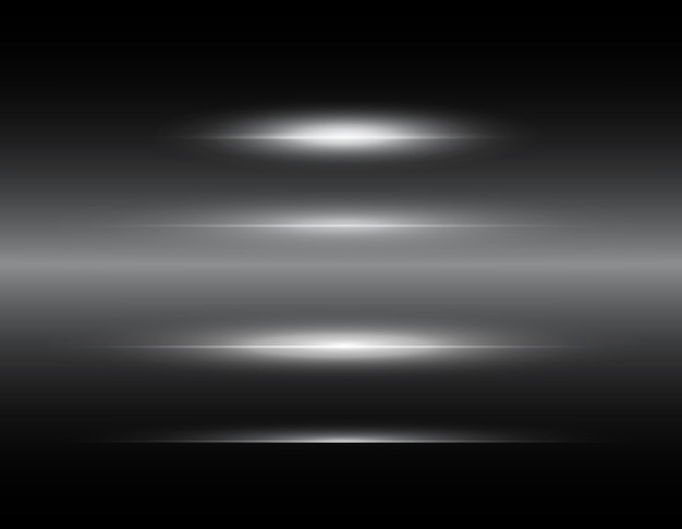 Rayas de luz abstractas y líneas brillantes