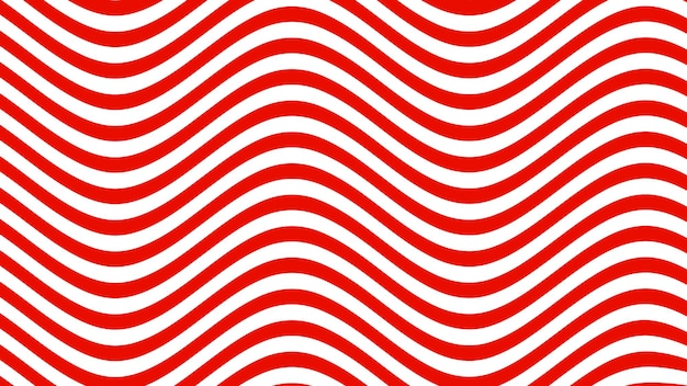 Rayas onduladas rojas fondo abstracto para telón de fondo o estilo de tela