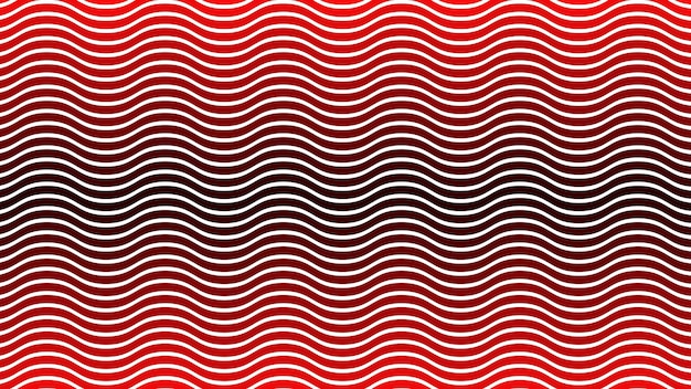 Rayas onduladas rojas fondo abstracto para telón de fondo o estilo de tela