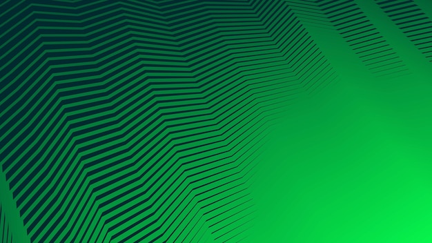 Rayas verdes líneas en zigzag fondo abstracto para el telón de fondo