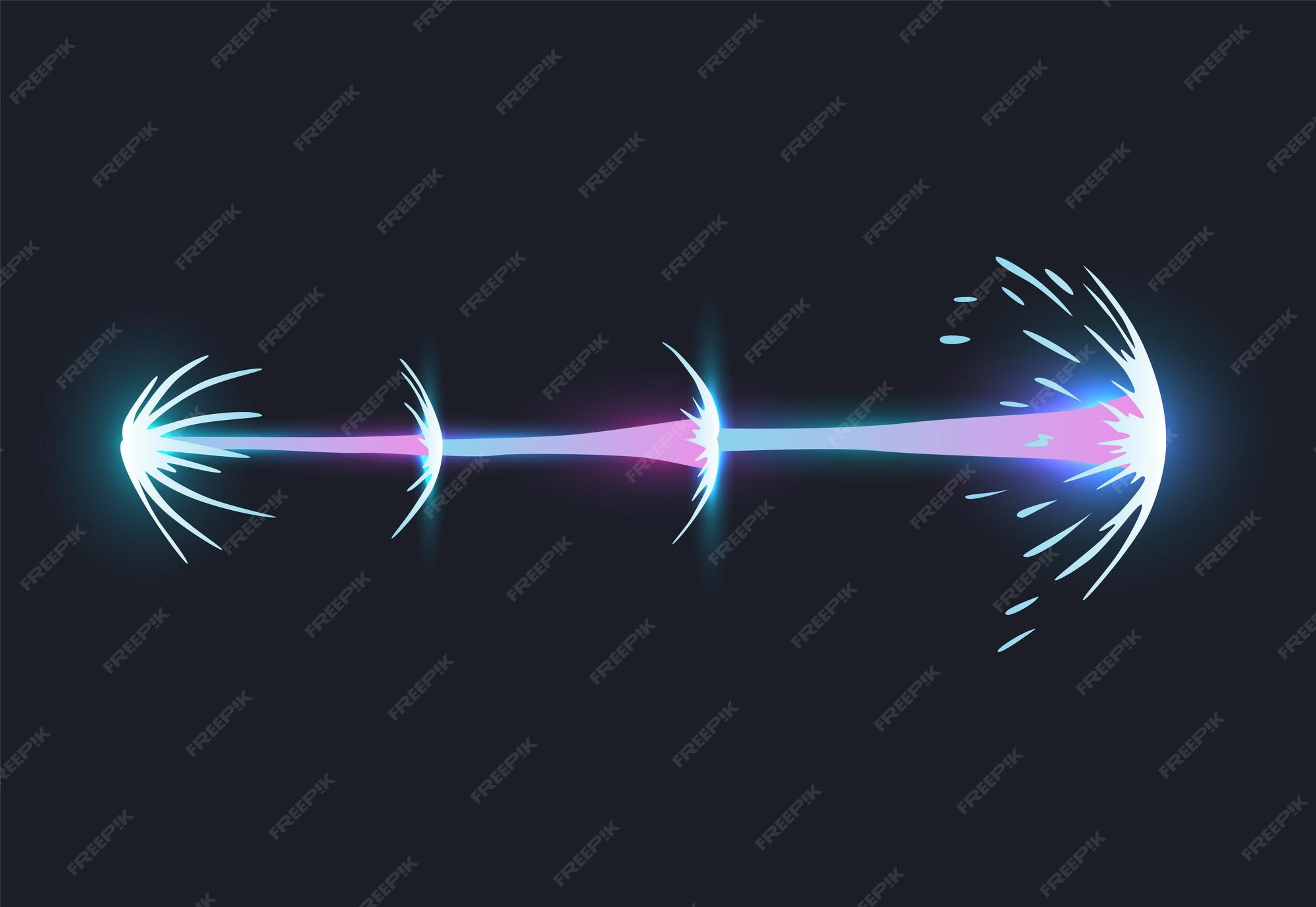 Rayo de pistola láser de dibujos animados efecto de disparo futurista ataque de bláster rayos de armas de combate alienígenas flujo de plasma destructivo elemento de juego vectorial explosión de bomba | Rayo de pistola láser de dibujos animados efecto de disparo futurista ataque de bláster rayos de armas de combate alienígenas flujo de plasma destructivo elemento de juego vectorial explosión de bomba |