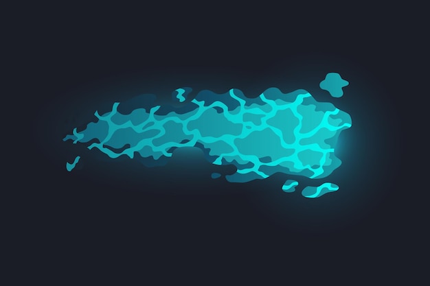 Rayos de armas de combate alienígenas Efecto de disparo futurista Flujo de plasma destructivo Ataque de bomba blaster Explosión Elemento de juego vectorial
