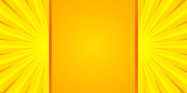 Rayos degradados naranjas y amarillos brillantes fondo abstracto nuevo diseño