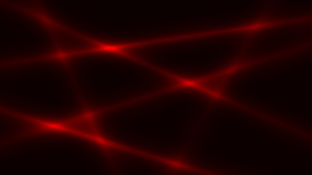 Rayos láser rojos. Fondo abstracto. ilustración.