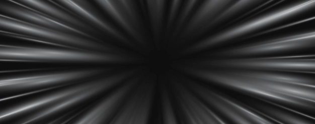 Rayos de velocidad radial blancos flujo de neón ligero zoom en efecto de movimiento líneas de velocidad de brillo plateado