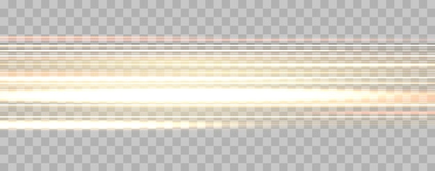 Rayos de velocidad velocidad luz flujo de neón zoom en efecto de movimiento brillo dorado líneas de velocidad