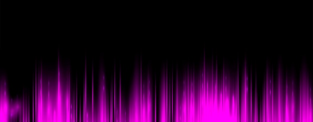 Rayos de velocidad verticales flujo de neón de luz zoom en efecto de movimiento resplandor rosado líneas de velocidad coloridas