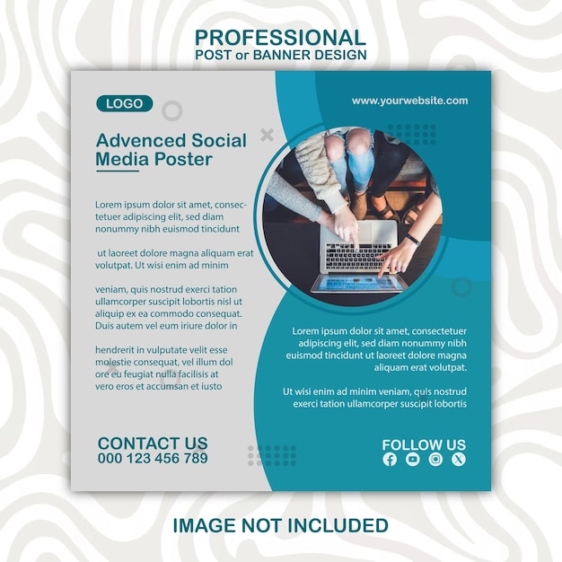 ReadytoPrint Marketing corporativo Flyer de negocios y kit de redes sociales plantillas minimalistas