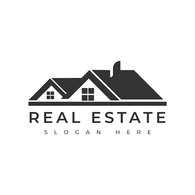 Real Estate Logo casa logo y edificio logo icono conjunto diseño plantilla vector ilustración