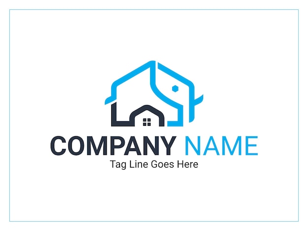 Real Estate Logo Design Elephant Logo Design Modern Logo of an elephantshaped house