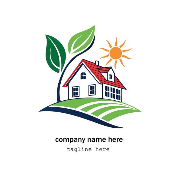 Real Estate Logo Vector