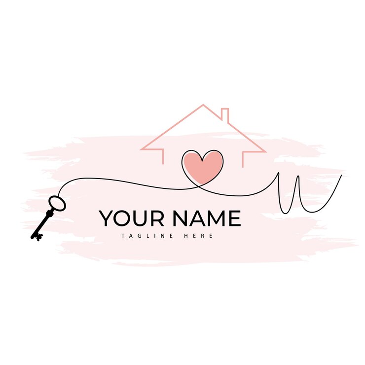 Vector real estate premade logo agente de bienes raíces logo realtor logo clave de bienes raízes logo llave de la casa