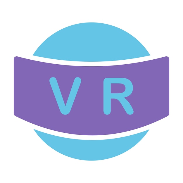 Realidad virtual VR AR casco aumentado gafas globo de juegos ciberespacio metaverso juegos de entretenimiento gafas tecnología moderna icono colorido sobre fondo blanco