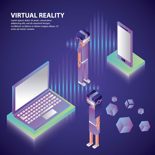 Vector realidad virtual