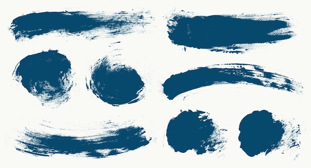 Realista moda pincel trazo tinta negra pintura grunge telón de fondo suciedad banner diseño acuarela
