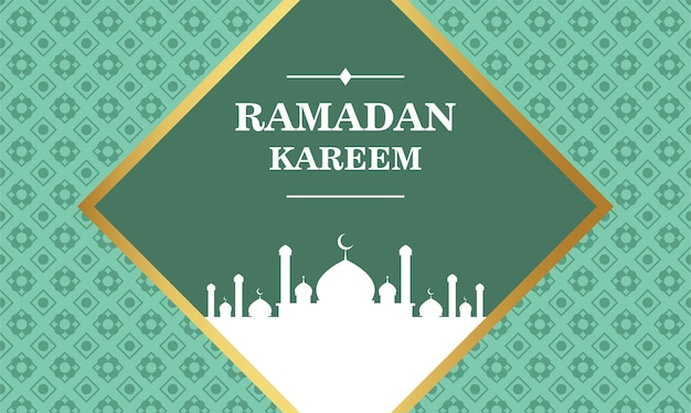 Realista ramadan kareem plano eid alfitr ilustración mubarak fondo de pantalla hari raya aidilfitri vector