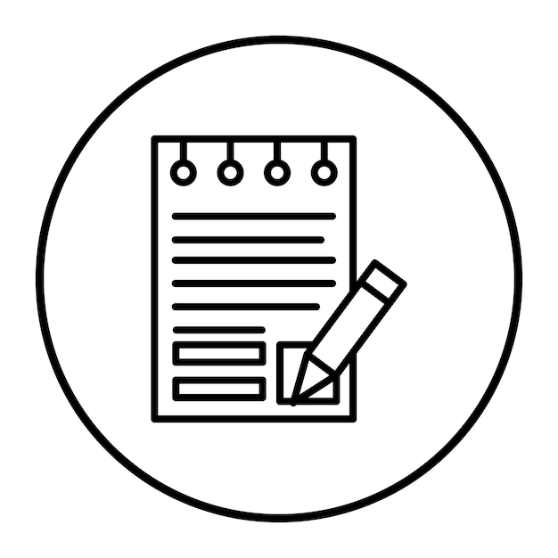 Reanudar la ilustración vectorial