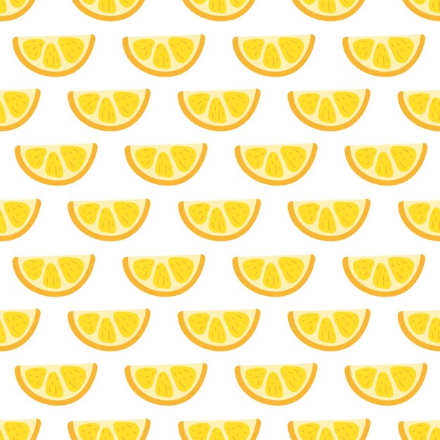 Rebanada de fondo de patrón transparente naranja fresca de melón o lima o naranja Naturaleza de patrones sin fisuras