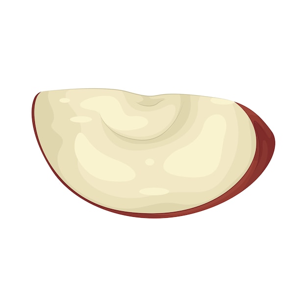 Rebanada de manzana