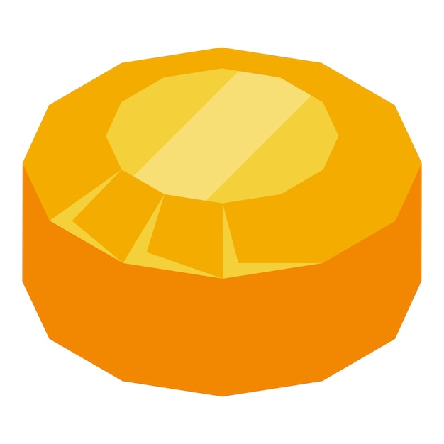 Rebanada de piña fresca que muestra su textura y color vivo