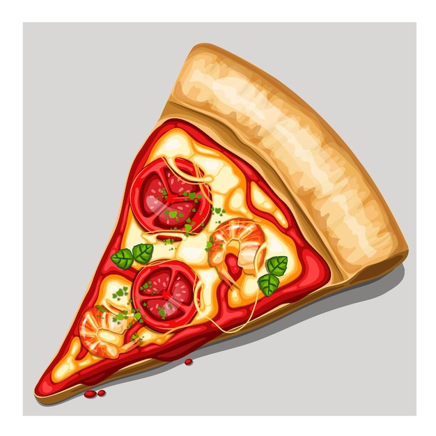 Rebanada de pizza