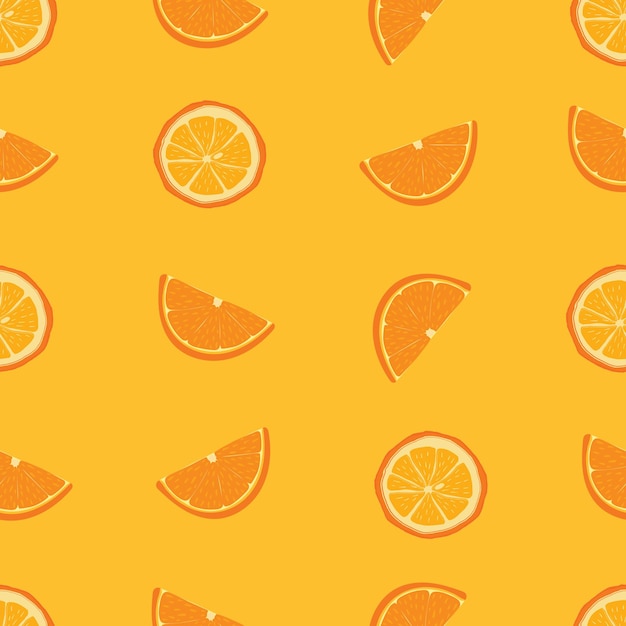 Rebanadas de naranjas con color rosa y naranja