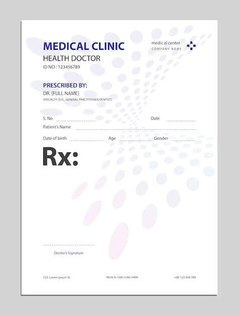 receta médica