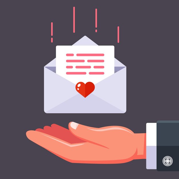 Recibe una carta de amor de tu amada
