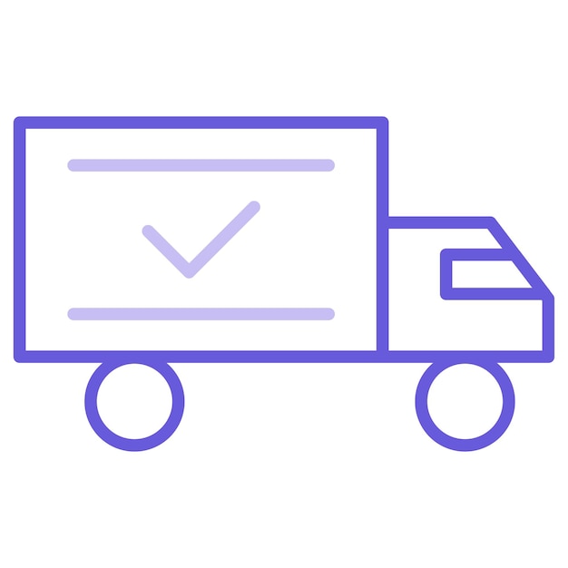 Recibir la ilustración del vector de entrega