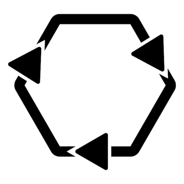 Reciclar vector icono